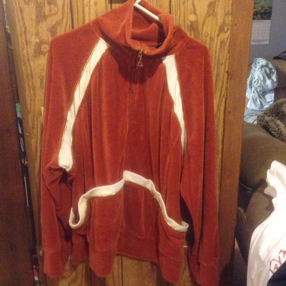 Orange jacket